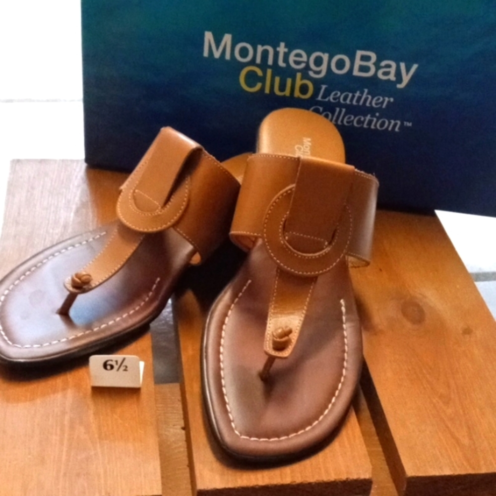 Montego, Tan Tall Sandals
